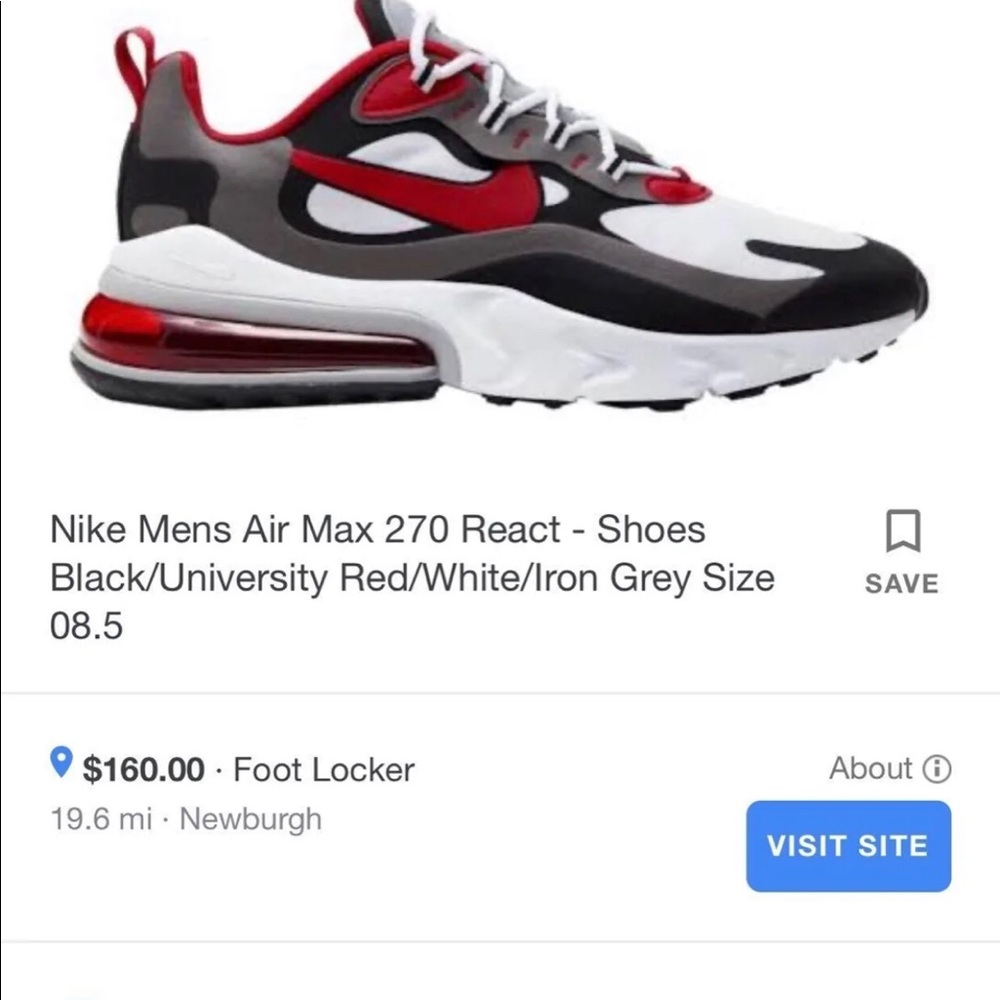 Nike air Max 270 react